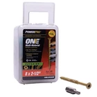 Hillman Power Pro No. 8 Ga. X 2-1/2 In. Star Flat Head Coarse Multi-material New. Price: $35.92.