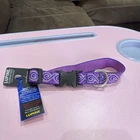Lupine Purple Swirl Adjustable Nylon Dog Collar Size 3/4" Standard New. Price: $11.73.