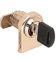 Crl LK36KA Brass Round Top Swinging Glass Door Lock - Keyed Alike New. Price: $16.52.