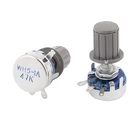 Uxcell 2PCS WH5-1A 47K Ohm Round Shaft Carbon Linear Potentiometer Knob New. Price: $13.91.