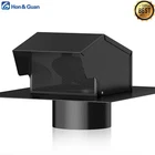 Hon&guan 4" 6'' Roof Vents Cap Exhaust Soffit Air Wall With Damper New. Price: $38.39.