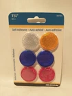 Hillman Self Adhesive Mini Reflectors. 1.25" Diameter (1) Package Of Six New. Price: $7.19.
