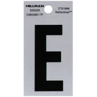 Hillman 839328 Mylar Black Reflective Self-adhesive Letter In. (pack Of 6) New. Price: $7.13.