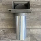 Mid-america Classic Hooded Vent Chestnut 4" M00030805410 Open. Price: $15.00.
