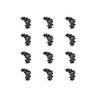 Nuvo Iron RC2 Black Galvanized Steel 2" Decorative CLIPS-12 Pack Rafter New. Price: $15.83.