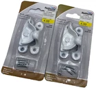 National Hardware N248-468 V600 White Die-cast Crescent Sash Lock Lot Of New. Price: $8.72.