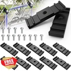 Irenporu Chain Link Fence Sign Mount Bracket Clip 12 Pcs New. Price: $27.99.