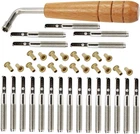 Supvox Professional Lyre Harp Tuning Pegs Set With 20 String And Rivets Inc New. Price: $23.31.