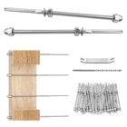 60 Pack T316 Stainless Steel Cable Railing Hardware Kit For Wood & Metal Posts New. Price: $96.99.