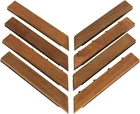 Bare Decor Ez-floor 8 Corner Trim Piece Interlocking Flooring Solid Teak Wood Open. Price: $49.98.