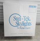 Sun-tek 22.5" Bronze Frame Fixed Self Flashing Deck Mount Clear Skylight New. Price: $224.95.