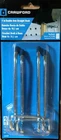 Crawford Prod Div Of Jarden Safety 14444 Double Arm Peg Hook, 4-INCH, 2-PACK New. Price: $7.52.