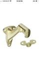 Lot Of 5 National Hardware N178-871 Brass Zinc Die-cast Handrail Bracket New. Price: $15.00.