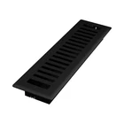 Imperial RG3437 Montezuma Decorative Floor Register, 2.25 X 12-INCH, Black Iron New. Price: $18.00.