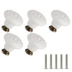 Zernmiarder White Ceramic Knobs 20 Pack Flower Drawer Pulls Vintage New. Price: $23.23.