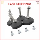 Luomorgo 4 Pcs M10 Leveling With T-nut, Anti Skid Threaded Rubber Feet, Adj New. Price: $14.52.
