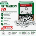 Hillman 5/16 In Uss Flat Washers Galvanized Steel Astm A153 100 Pieces New. Price: $16.99.