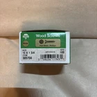 New 100 Hillman #10 X 1-3/4" Flat Head Phillips Brass Wood Screw 385756. Price: $11.00.