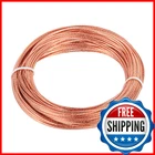 Uxcell 18AWG 100FT Bare Solid Braided Copper Ground Wire Cable, Electrical New. Price: $34.11.