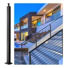 Vevor Undrilled Cable Railing Post 36X2X2 SUS304 Black 1 Pack #R044 Open. Price: $44.09.