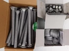 25 Pcs Hillman 1/2"-13 X 6" Galvanized Coarse Carriage Bolts With Nuts & Washers New. Price: $30.00.