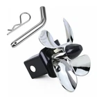 Qagea Spinning Propeller Trailer Tow Hitch Cover Plastic 77009 For 2 Inch New. Price: $43.43.