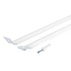 Rubbermaid 0.66"X17.3" Steel Support Brace Wall Anchor W/ Drive Pin New. Price: $30.23.