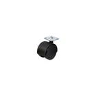 Truguard F24437TV Dual Wheel Caster With Plate, Black, 2-IN., 2-PK. Quantity 1 New. Price: $20.12.