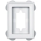 Builders Edge 130030002001 Mounting Block, 6-5/16 L, 4-1/2 W, White New. Price: $20.03.