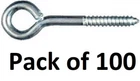 7/16" X 5-1/4" Zinc Plated Round Eye Lag Screw N220-723 2150 100 Pack New. Price: $299.99.
