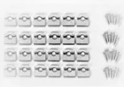Closet Culture Shelf Hardware Kit, Champagne Nickel Screws CD-0330-HDWR New. Price: $14.99.