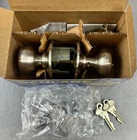 Schlage Heavy Duty Keyed Entry F51 Plymouth 619 Satin Nickel New Old Stock. Price: $39.99.