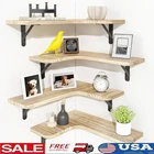Corner Floating Shelves Wall Mounted Storage Display Organizer New. Price: $31.57.