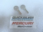 Z8 Mercury Quicksilver 89491 5 Key 1E Set Of 2 Oem New Factory Boat Parts. Price: $9.11.