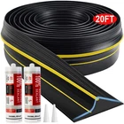Jin&bao Universal Garage Door Threshold Seal Strip 20FT Kit, Bottom Waterproo... New. Price: $49.19.