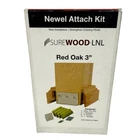 Newel Attach Kit Red Oak 3 Surewood Lnl Building Products Box!. Price: $18.00.