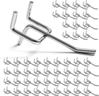 Jeawiwi 50 Pack 2 Inch Metal Hooks, Fit 1/4 And 1/8 Org New. Price: $16.21.
