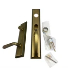 Signature Hardware 440939 Aurick Entry Door Lever Antique Brass Left Hand Set New. Price: $44.15.