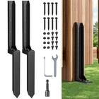 Fence Post Repair Kit Heavy Duty Steel Anchor Ground Spike  New. Price: $51.52.
