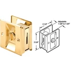 Prime-line Brass Pocket Door Lock Pull 6771 Steel Polished New. Price: $21.41.