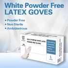 5MIL White Latex Gloves, Disposable Powder-free, Heavy Duty Food Safe New. Price: $69.99.