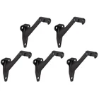Heavy-duty Matte Black Brackets, 5-PACK New. Price: $37.59.