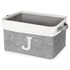 Lukeline Personalized Gifts Storage Basket Fabric Bins For Shelves New. Price: $38.27.