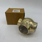 Lavi Industries, Ball Tee, Side Outlet, For 1.5" Tubing, Polished Brass New. Price: $44.99.