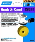 Norton Hook Sand Discs In. X 8 Hole 220-GRIT, 50-PACK New. Price: $30.00.