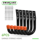 6-PACK Steel Garage Storage Utility Hooks Wall Organizer Tool Hanger H-d Screws New. Price: $9.99.