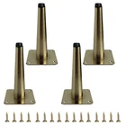 Smaxcn 4PCS 6 Inch 15CM Brass Metal Furniture Legs Straight Cabinet New. Price: $32.82.