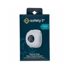 Safety 1ST HS326 Grip 'n Twist Cabinet Door Knob Cover, 4-PK. Quantity New. Price: $49.25.