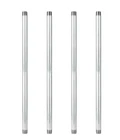Pipe Decor 1 In. X 2.5 Ft. Galvanized Steel (4-PACK) New. Price: $28.79.
