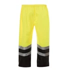 Hi Rain Pants Work Waterproof Two Tone Reflective Visibility Safety Ansi New. Price: $27.99.